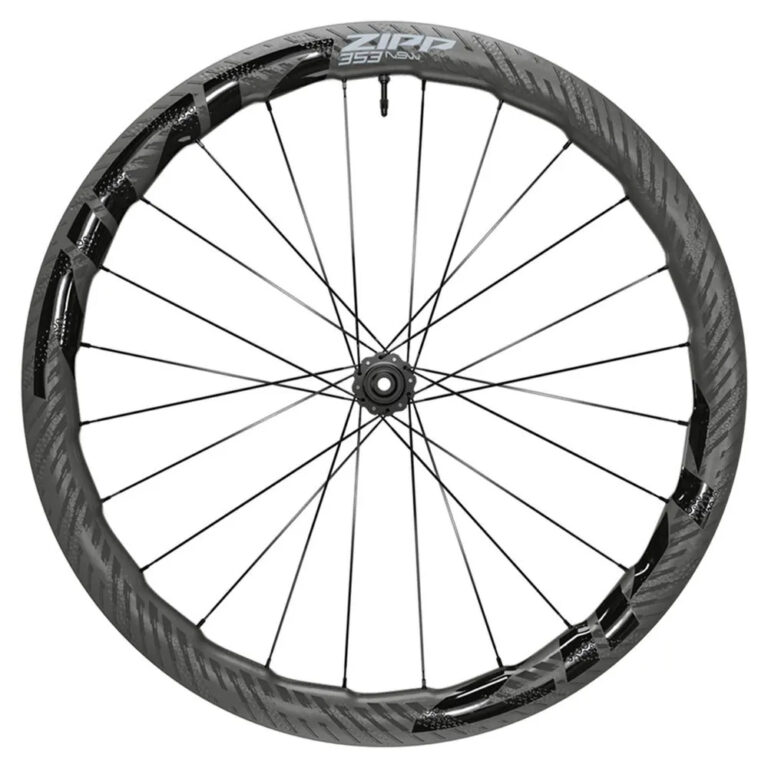 Zipp 353 NSW CL Disc Tubeless Road Wheel Set 12 x 100 / 12 x 142 mm &amp;  Shimano/Sram HG Black / Grey - Sram XDR Black / Grey - Image 2