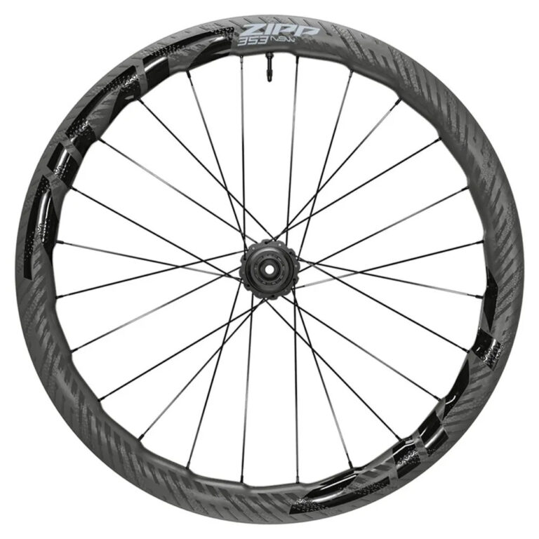 Zipp 353 NSW CL Disc Tubeless Road Wheel Set 12 x 100 / 12 x 142 mm &amp;  Shimano/Sram HG Black / Grey - Sram XDR Black / Grey - Image 5