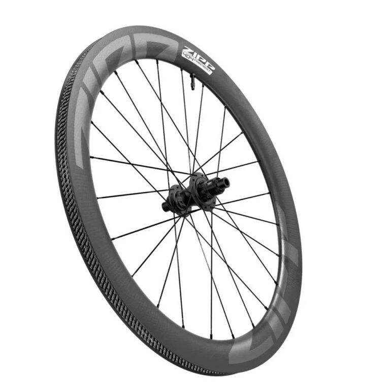 Zipp 404 Firecrest CL Disc Tubeless Road Wheel Set 12 x 100 / 12 x 142 mm &amp;  Shimano/Sram HG Black / Grey - Sram XDR Black / Grey - Image 2