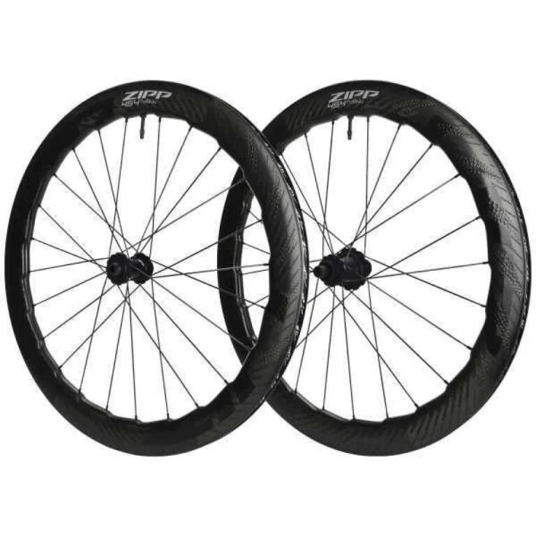 Zipp 454 NSW CL Disc Tubeless Road Wheel Set 12 x 100 / 12 x 142 mm &amp;  Shimano/Sram HG Black / Grey - Sram XDR Black / Grey